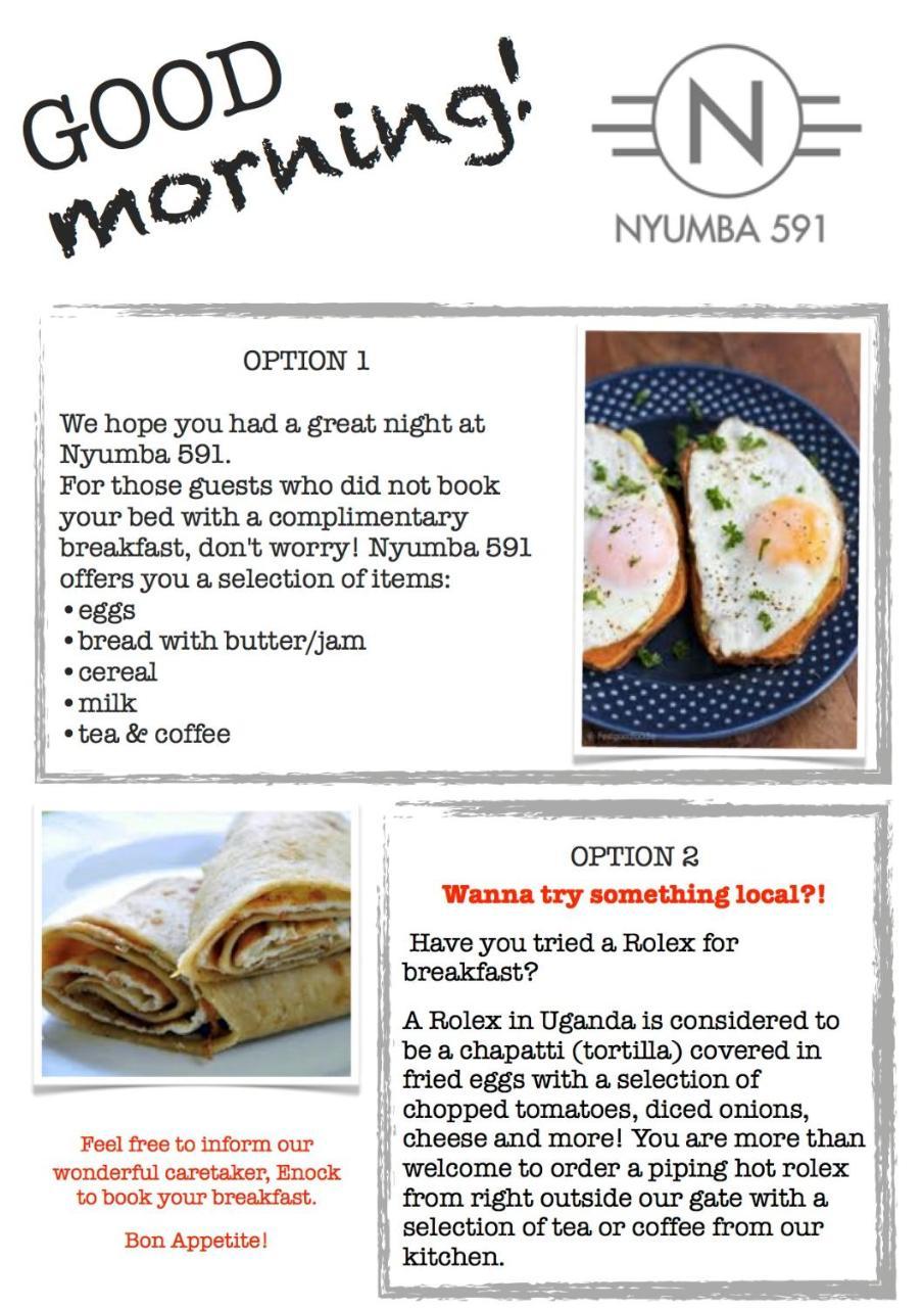 Hôtel Nyumba 591 à Kampala Extérieur photo